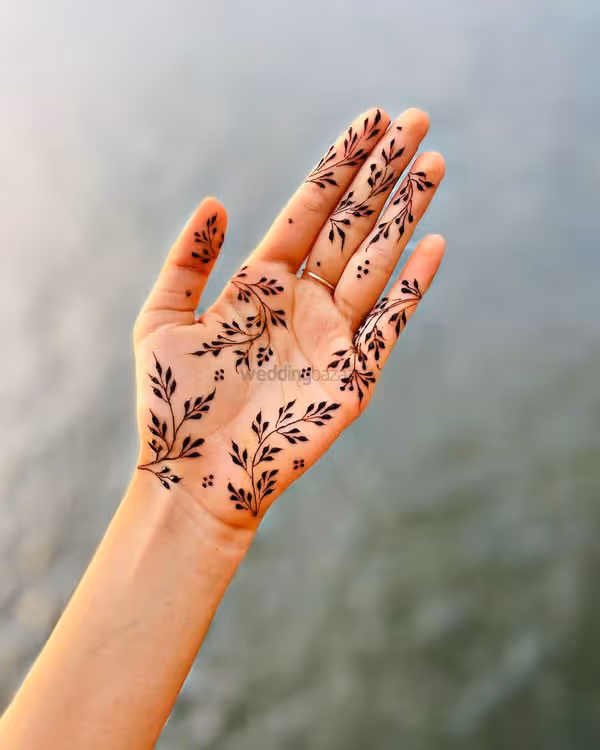 Finger Mehndi Designs pattern 292