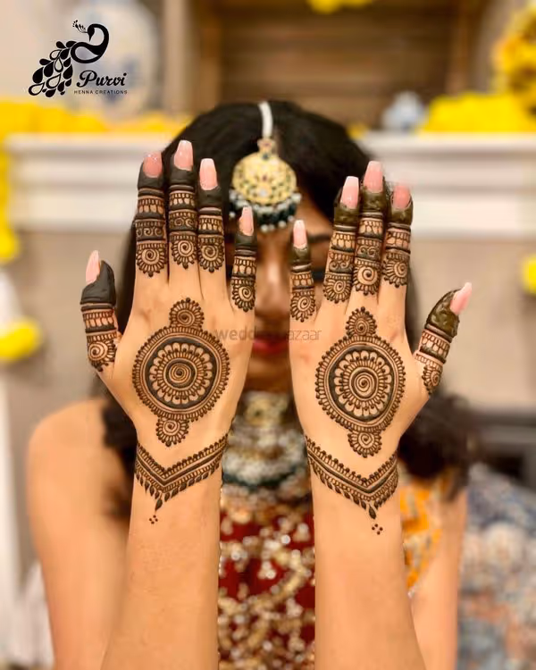 Bridal Mehndi Designs pattern 430