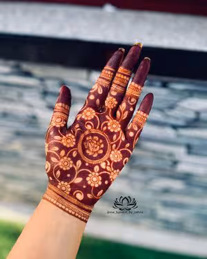 Kids Mehndi Designs pattern 276