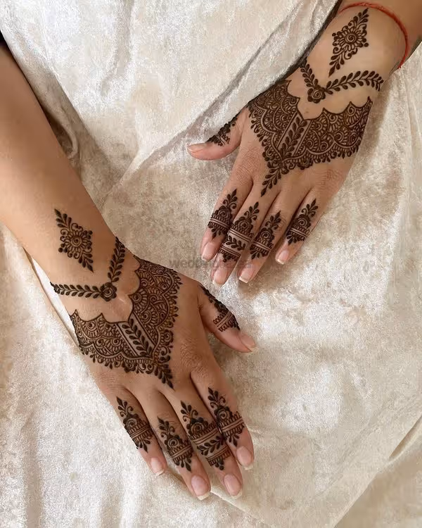 Kids Mehndi Designs pattern 851