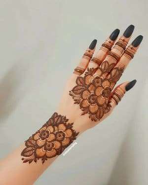 Floral Mehndi Designs