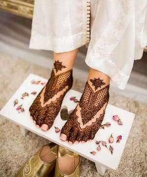 floral Turkish Mehndi Design 5