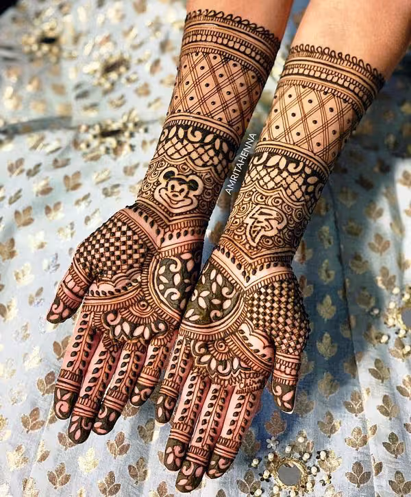 Floral Mehndi Designs pattern 99
