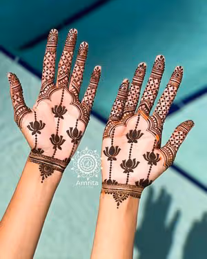 Geometric Mehndi Designs pattern 836