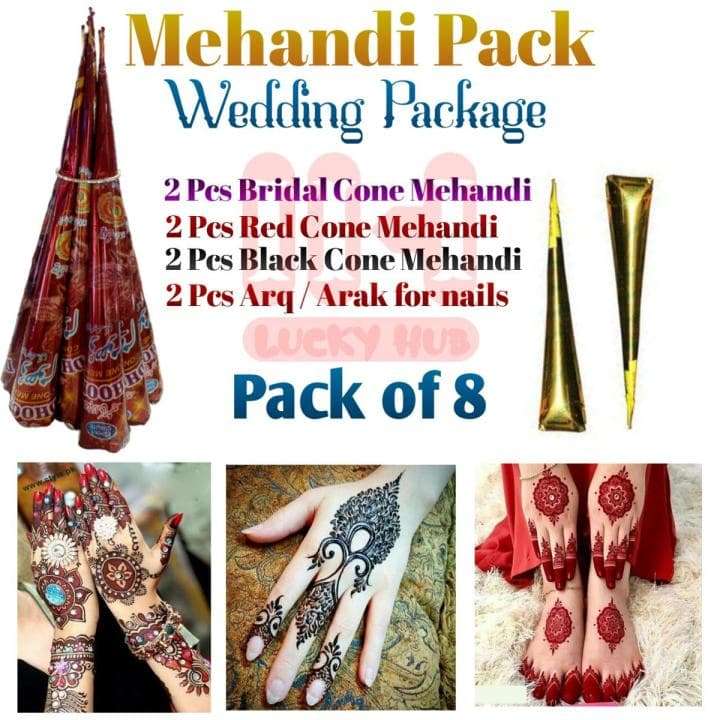 Gulf Ring Pattern mehndi design for back hand — detailed henna pattern