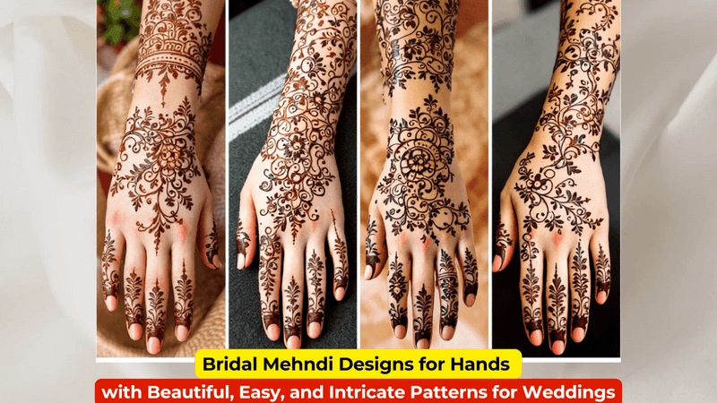 Floral Mandala mehndi design for back hand — intricate henna pattern