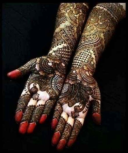 Intricate Bridal Mehndi #4