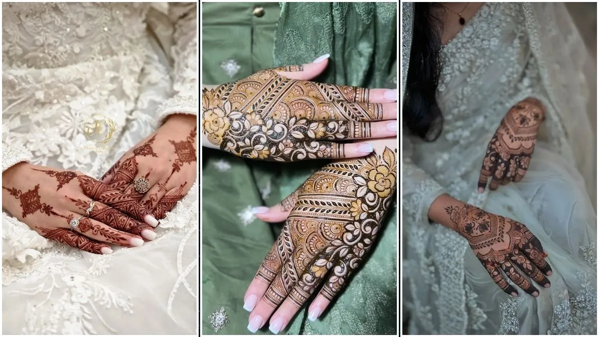Floral Bridal Mehndi Masterpiece #17