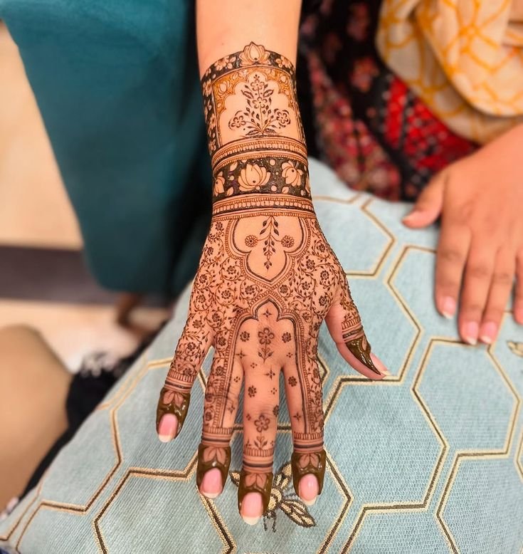 Floral Bridal Mehndi Masterpiece #27