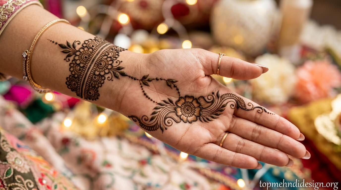Intricate Bridal Mehndi #44