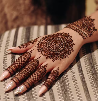 Bold Bridal Henna #49