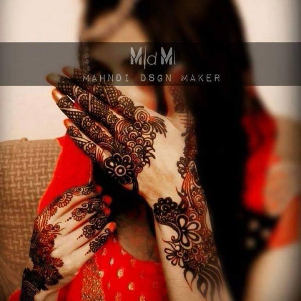 Intricate Bridal Mehndi #54