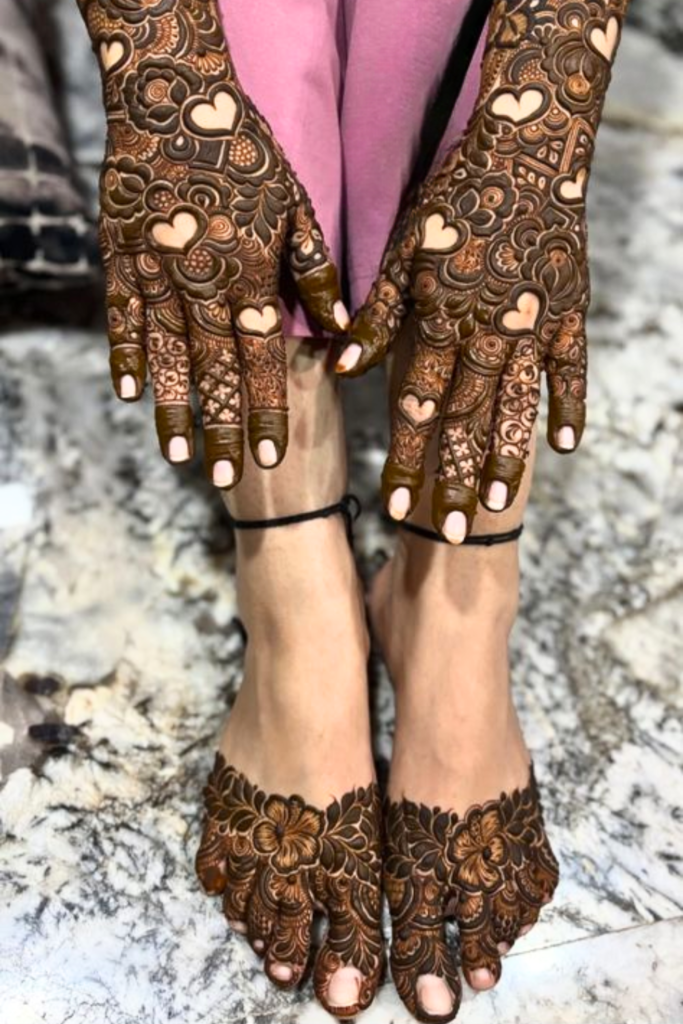 Elegant Wedding Henna #56