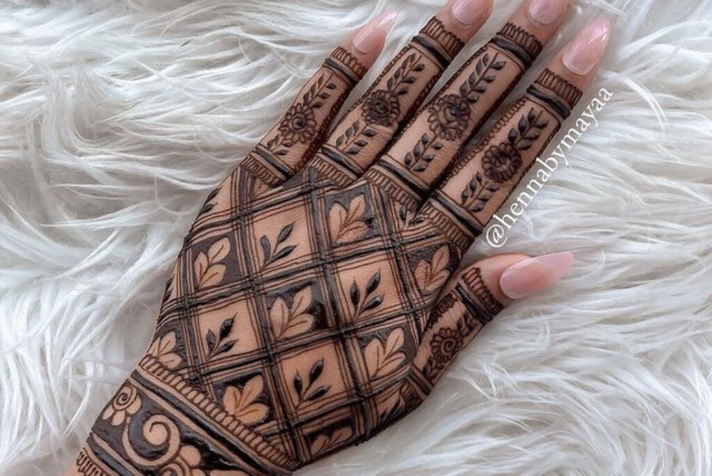 Bold Bridal Henna #59