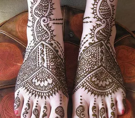Floral Bridal Mehndi Masterpiece #67