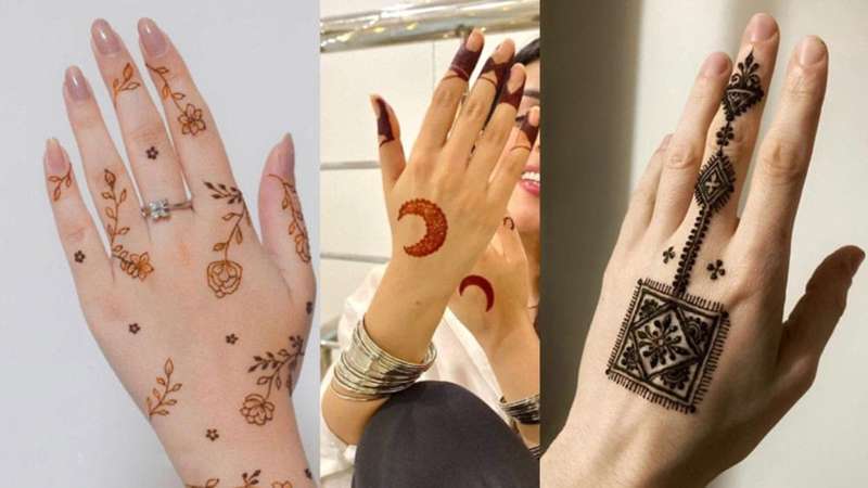 Eid Ring Pattern mehndi design for arm — refined henna pattern
