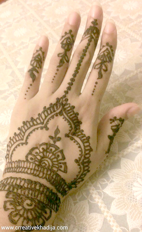 Stunning Eid Henna Design #2
