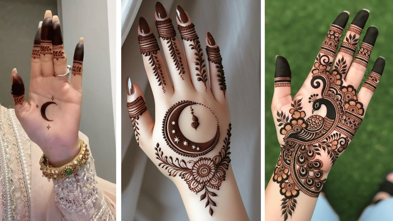 Bridal-Inspired Eid Mehndi #5