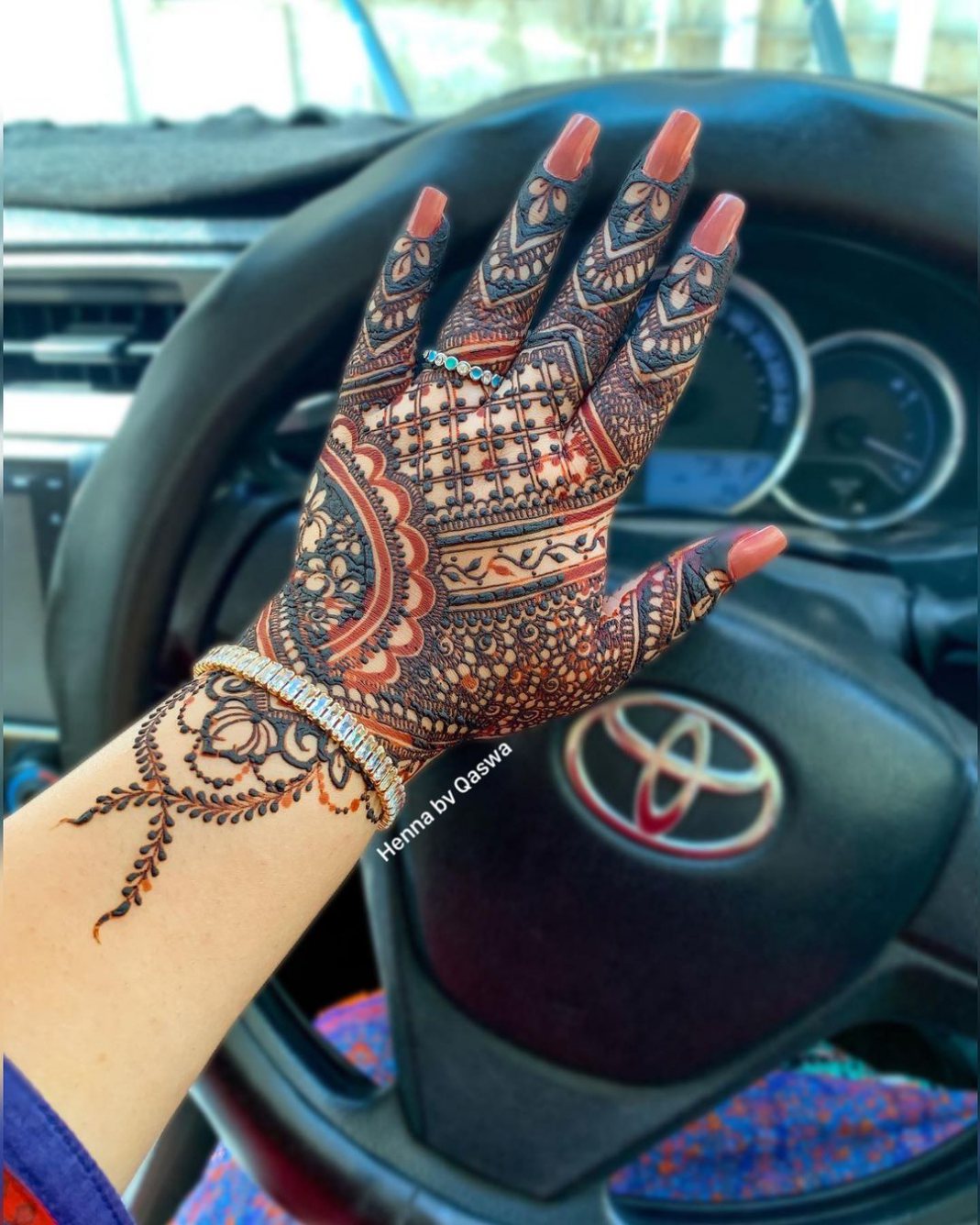Geometric Eid Mehndi #8