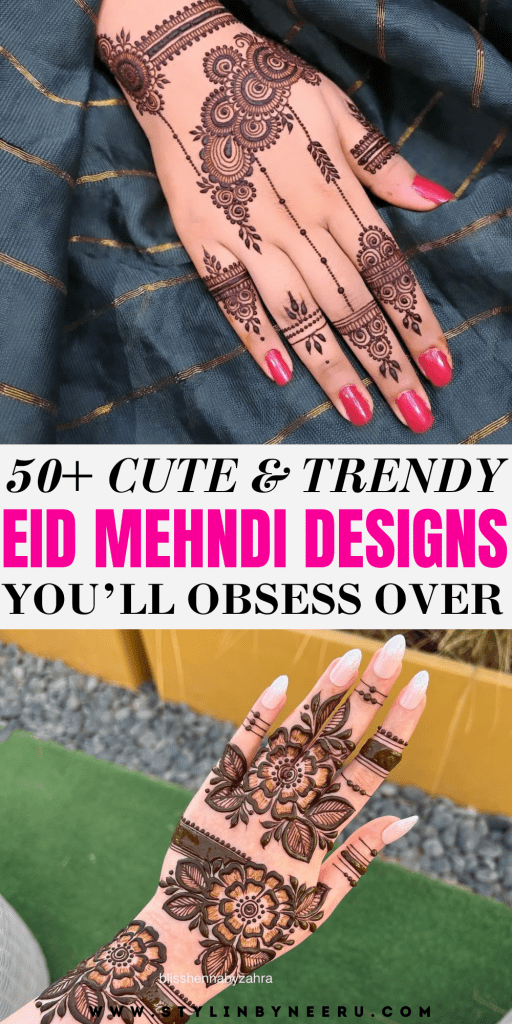 Stunning Eid Henna Design #12