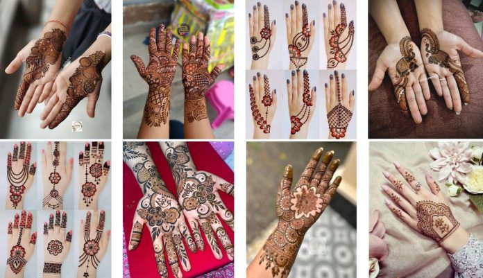 Elegant Eid Mehndi Look #50