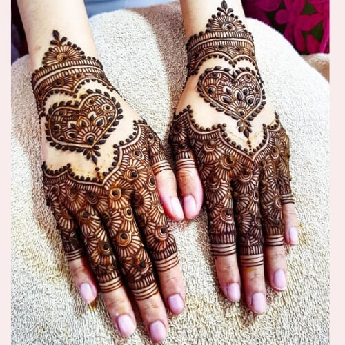 Elegant Eid Mehndi Look #70