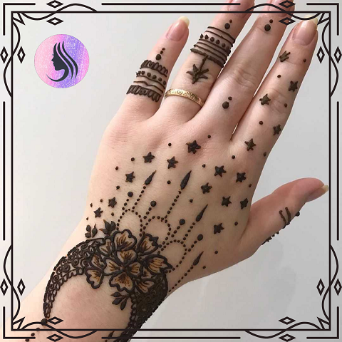 Eid Mehndi Inspiration: Design #81