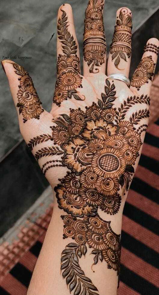 Eid Mehndi Inspiration: Design #91