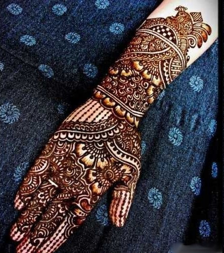 Stunning Eid Henna Design #92