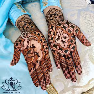 Dotwork henna technique