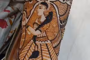 Kids Mehndi Designs pattern 382