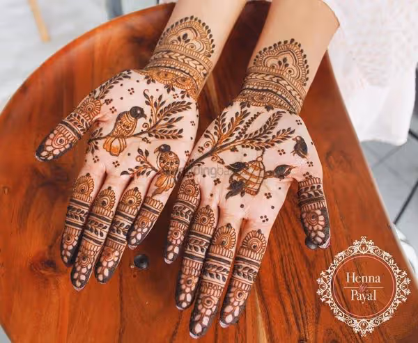 Mandala Ring Pattern mehndi design for foot — captivating henna pattern