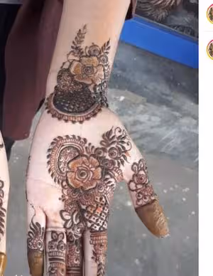 Moroccan Mehndi Designs pattern 396